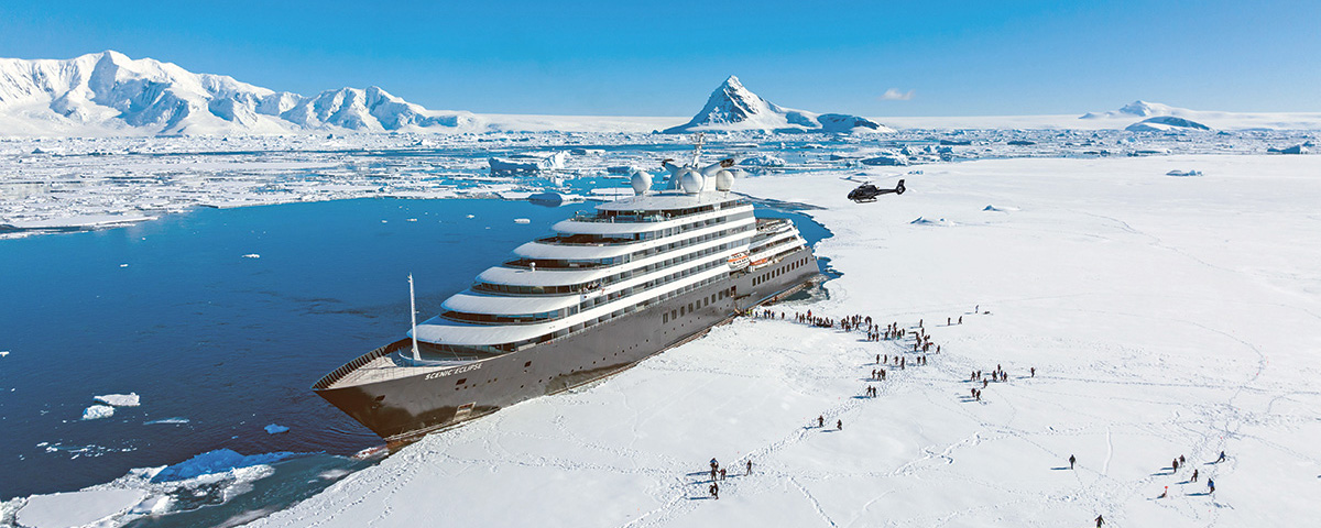 Экспедиционная мега-яхта ледового класса Scenic Eclipse I