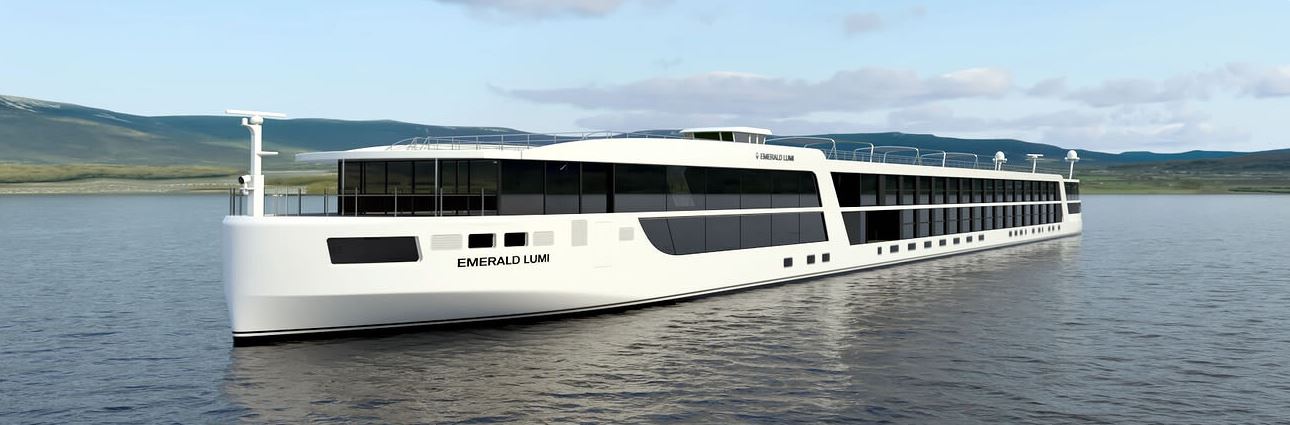 Речной теплоход класса люкс Emerald Lumi
