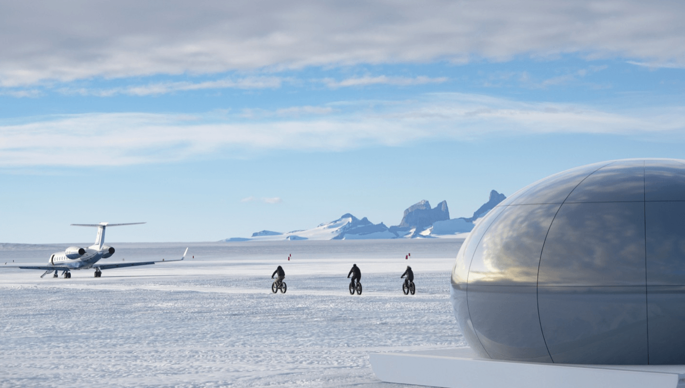 Тур «Южный полюс и колония императорских пингвинов. Роскошный Echo camp»