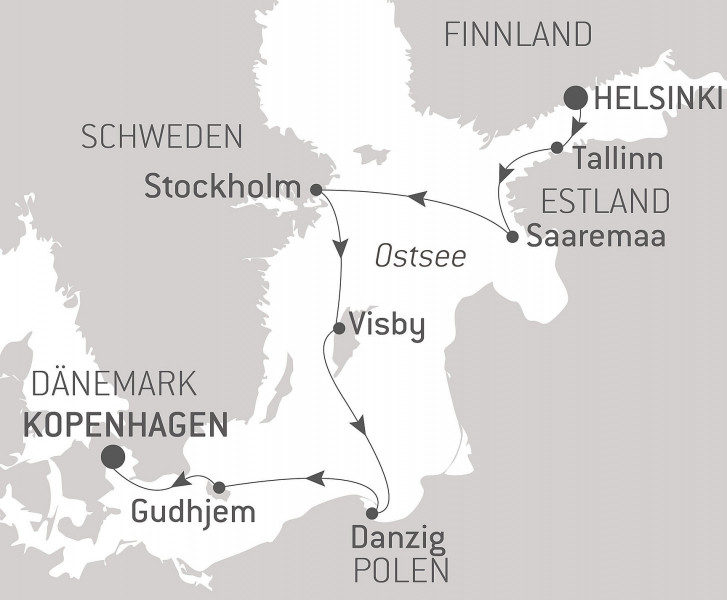 Тур «Iconic Capitals & Towns of the Baltic»