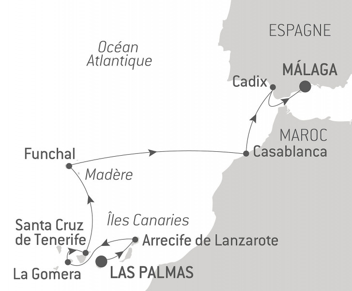 Тур «Canary Islands, Morocco and the Iberian Peninsula»
