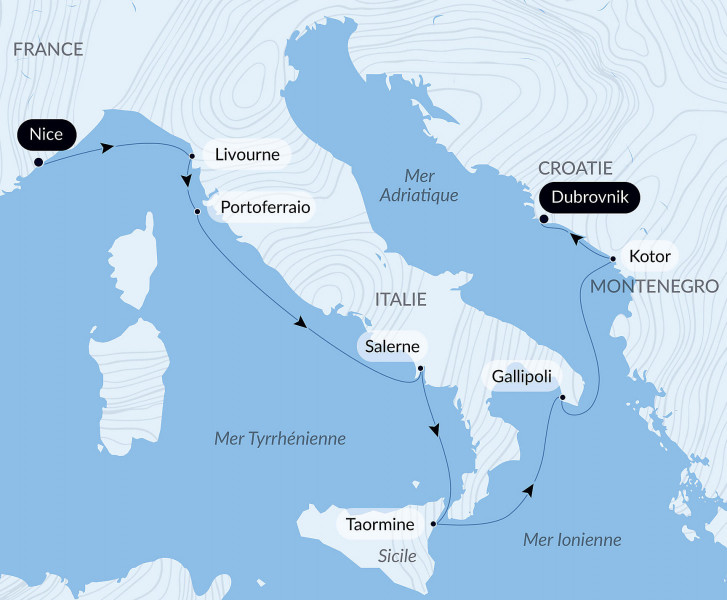 Тур «From the French city of angels to the shores of the Adriatic»