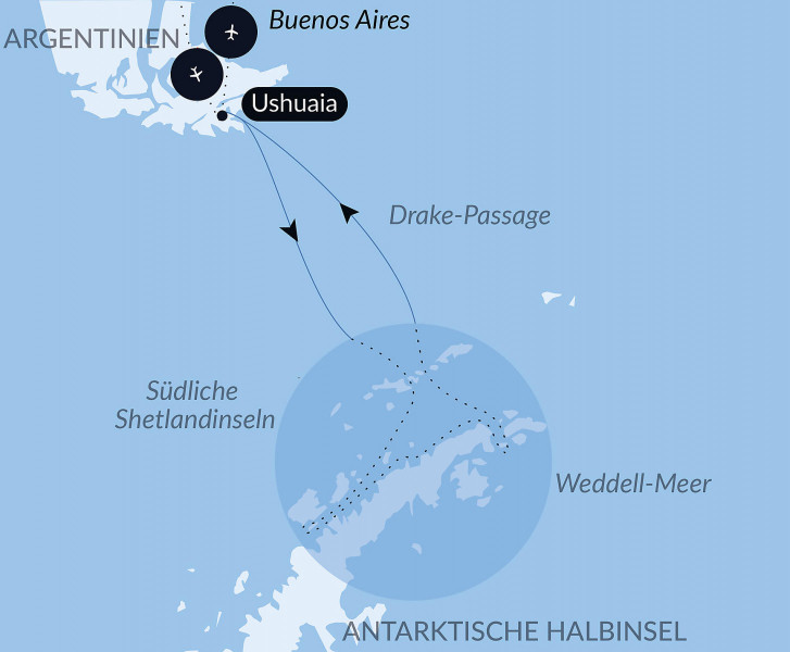 Тур «Emblematic Antarctica»