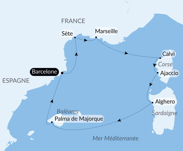 Тур «Mediterranean shores»