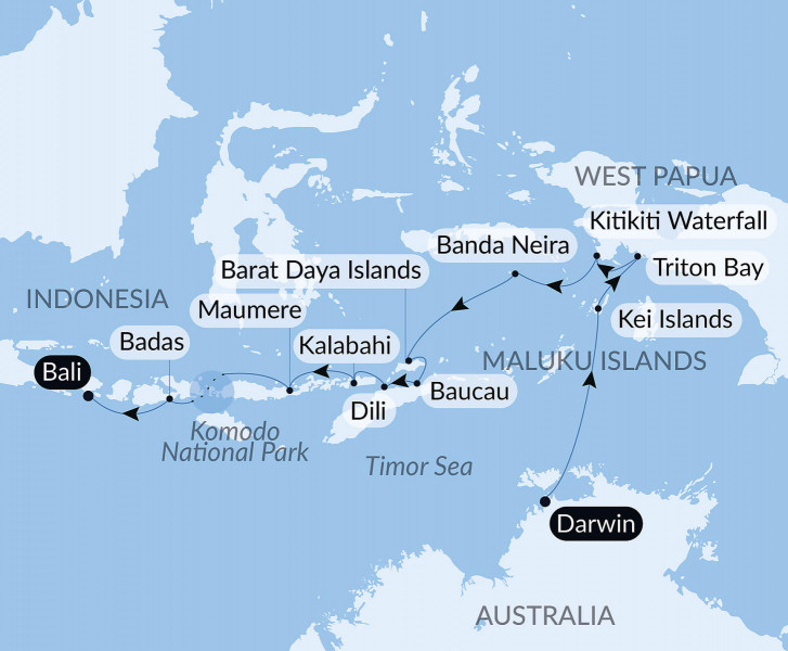 Тур «Island Treasures of Indonesia & East Timor»