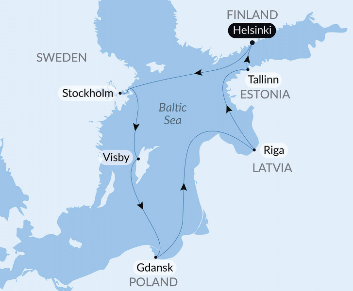 Тур «Baltic Bliss & Winter Wonders»