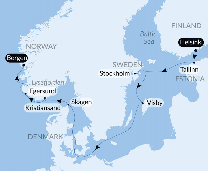 Тур «Jazz festival, from the Baltic to the North Sea»