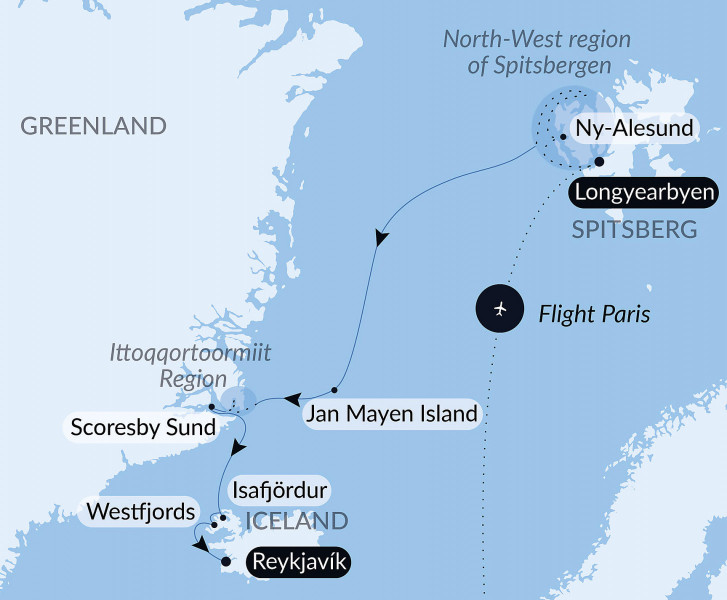 Тур «From Svalbard to Iceland: A Polar Odyssey»