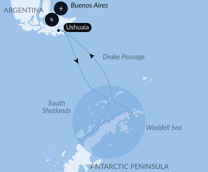 Тур «Emblematic Antarctica»