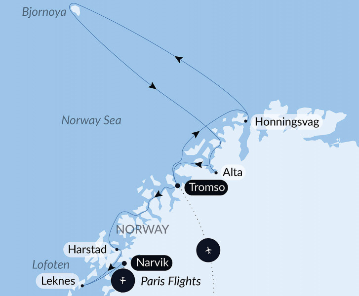 Тур «Polar Lights: From North Cape to the Lofoten Islands»