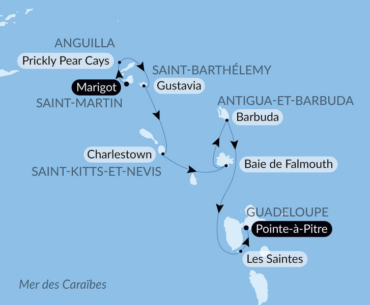 Тур «History and culture visiting Caribbean jewels»