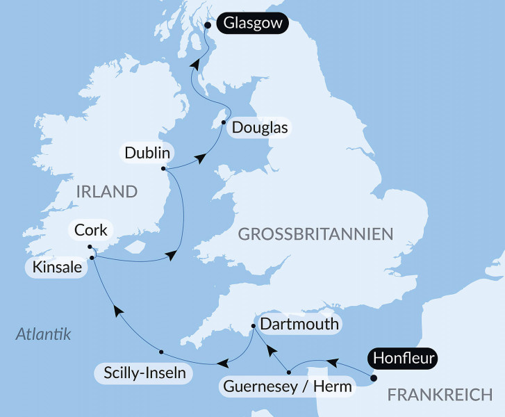 Тур «British archipelagos and Celtic shores»