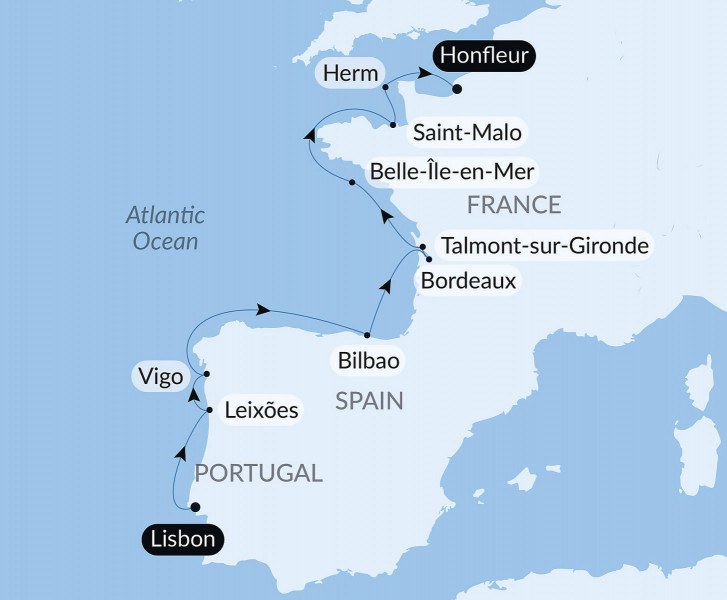 Тур «The Iberian Peninsula and Fortified cities of the Atlantic»