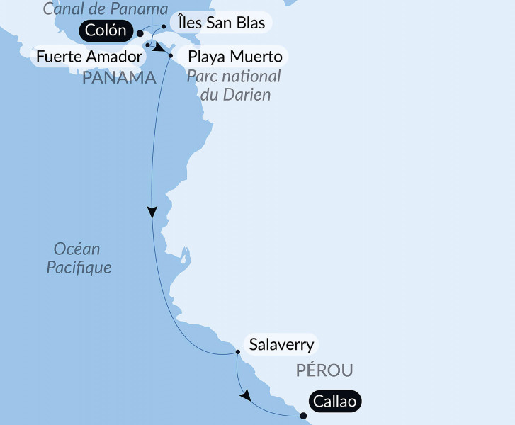 Тур «From Panama’s wild beauty to Peruvian shores»