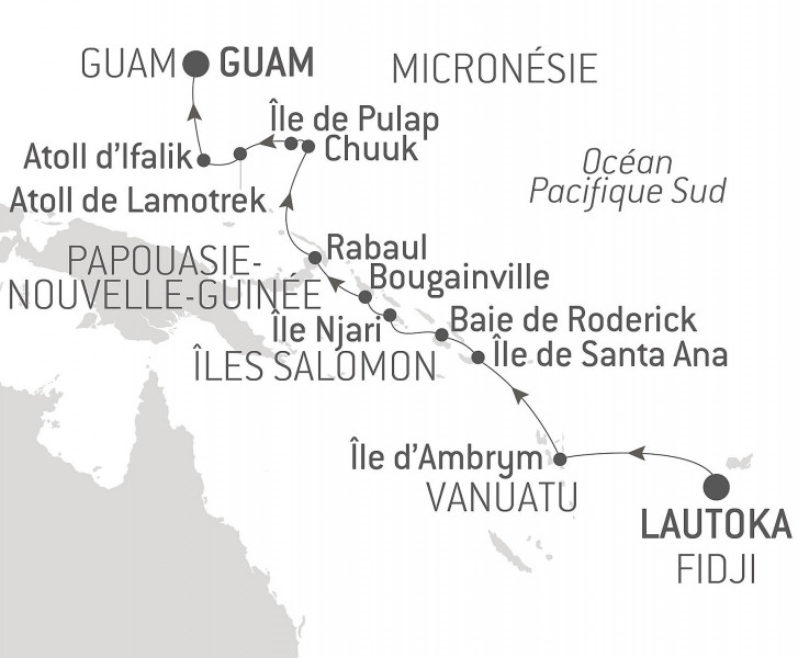 Тур «From Fiji to Micronesia»
