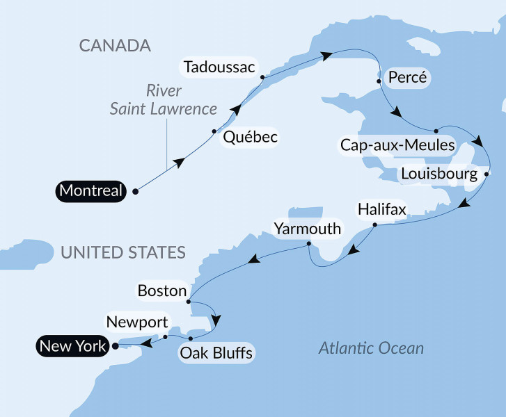 Тур «From Québec to the Big Apple: nature & remarkable cities»