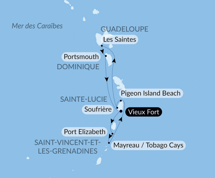 Тур «Cruising the Caribbean's Windward Islands – with Smithsonian Journeys»