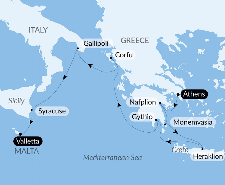 Тур «Ancient Cities of the Mediterranean»