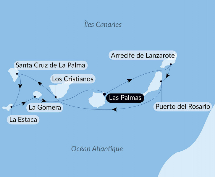 Тур «The Canaries, lands of contrast»