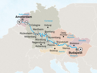 Маршрут круиза «Новый год и Рождество»